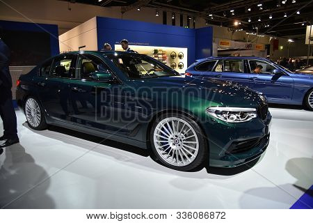 Frankfurt, Germany, September 12-2017: Bmw Alpina D5 At Iaa 2017