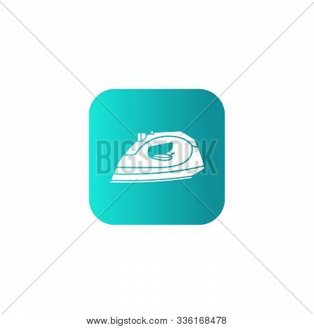 Gradient Logo  An Iron Blue Color For App Laundry Business