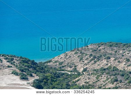 Coastal Landscape In The South Of The Island Kos Greece