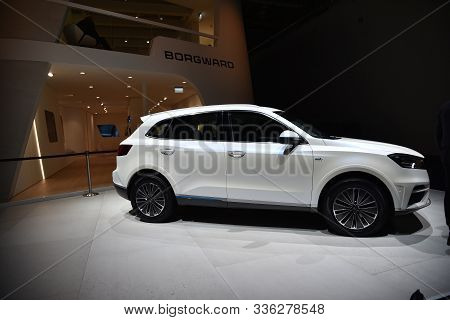 Frankfurt, Germany, September 12-2017: Borgward Bxi7 At Iaa 2017