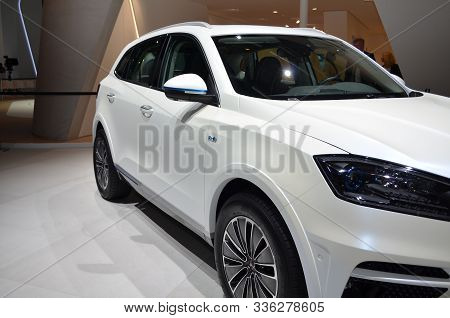 Frankfurt, Germany, September 12-2017: Borgward Bxi7 At Iaa 2017