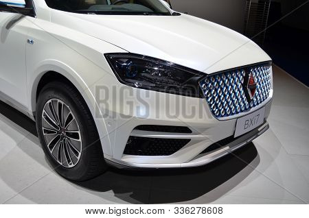 Frankfurt, Germany, September 12-2017: Borgward Bxi7 At Iaa 2017