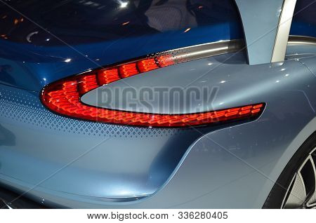 Frankfurt, Germany, September 14-2017: Borgward Isabella At Iaa 2017