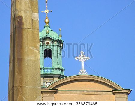 The St. Nicholas Church (sw. Sankt Nikolai Kyrka) - Stockholm Cathedral, Or Storkyrkan  (great Churc