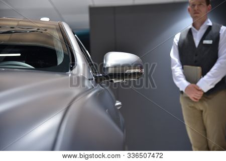Frankfurt, Germany, September 12-2017: Jaguar Xjl At Iaa 2017