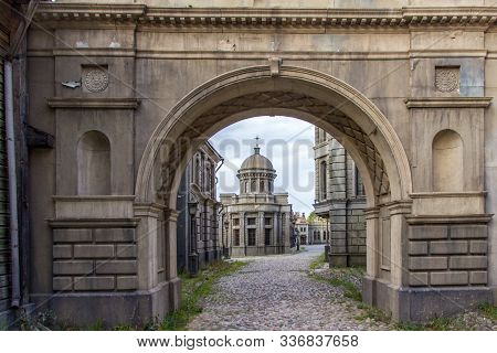 Moscow, Moscow Region, Russia, Old Street, Historical Buildings On The Oldest Street - A Landmark Of