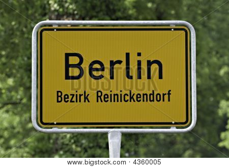 Berlin sted navn tegn