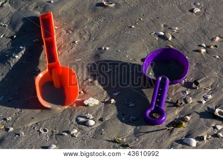 Outils de la plage