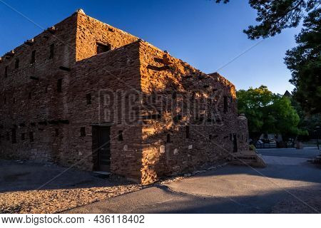 Grand Canyon Np, Az, Usa - Oct 12, 2020: Mary Colter's Hopi House