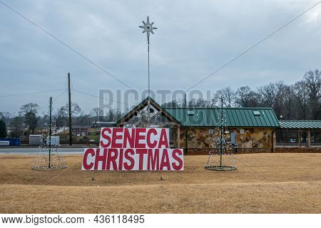The Beautiful And Classic Town Of Seneca, South Carolina