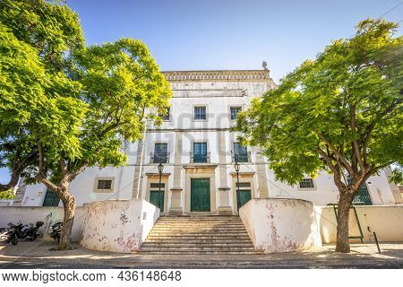 Lethes Theater In Downtown Faro, Algarve, Portugal