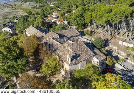 Sanctuary Of Mercy Is A District Belonging To The Town Of Borja, In The Province Of Zaragoza. Spain