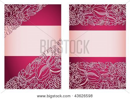 Invitation Card Template Vertical