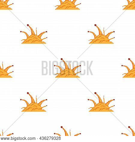 War Explosion Pattern Seamless Background Texture Repeat Wallpaper Geometric Vector