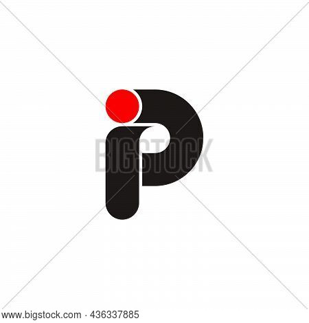 Letter Ip Simple Vector & Photo (Free Trial) | Bigstock