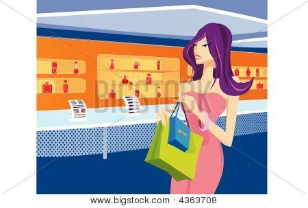 お店の女の子