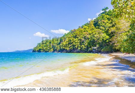 Tropical Paradise Aow Kwang Peeb Beach Koh Phayam Island Thailand.
