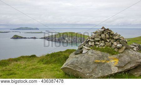 Landscape Of Dunmore Head On Dingle Way In Ireland