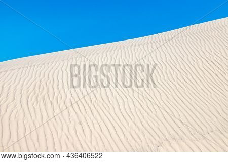 Dunes With Wind Marks