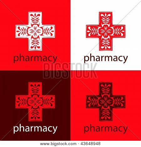 Logo červená medicína
