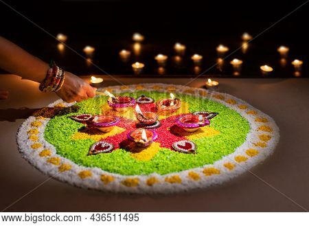 Diwali Is A Festival Of Lights Celebrations By Hindus , Jains, Sikhs And Some Buddhists