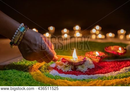 Diwali Is A Festival Of Lights Celebrations By Hindus , Jains, Sikhs And Some Buddhists