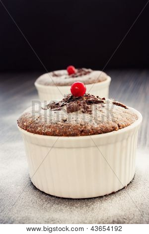 Soufflé al cioccolato