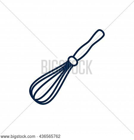 Whisk Icon Vector Isolated On White Background.