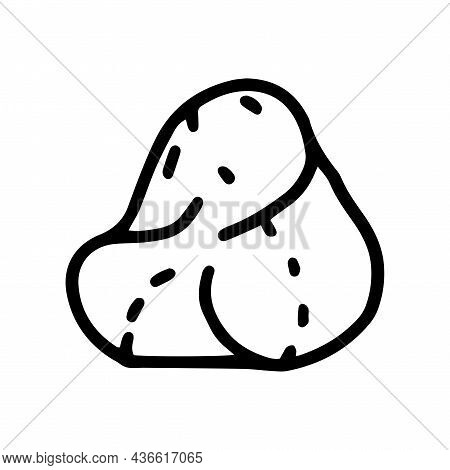 Monostatic Gomboc Line Vector Doodle Simple Icon