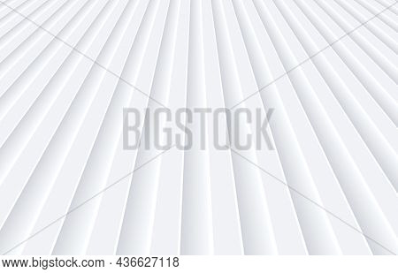3D white background for business presentation. Abstract dyamic lines pattern. Minimalist empty striped blank BG. Halftone monochrome cover with modern digital minimal color illustration