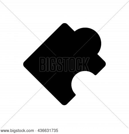 Black Solid Icon For Misc Complex Difficult Puzzle Recognize Miscellaneous