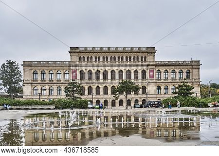 Kaliningrad, Russia - September 17, 2021: View Of Building Of Kaliningrad Regional Museum Of Fine Ar