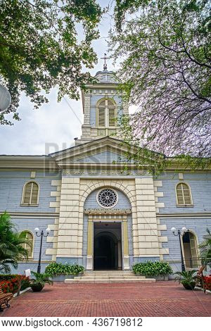 Guayaquil, Guayas, Ecuador - November, 2013: 19th Century Church Called Hospicio Del Corazon De Jesu