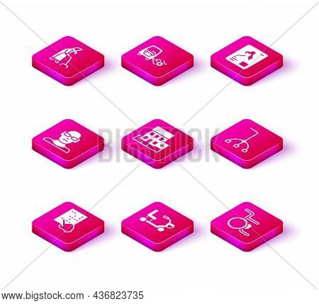 Set Braille, Electric Wheelchair, Poor Eyesight, Medical Hospital Building, Wheelchair, Walking Stic