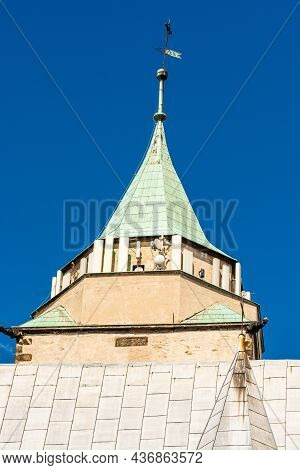Jawor, Poland - August 08, 2021. Church Of St Marcin - Kosciol Sw Marcina