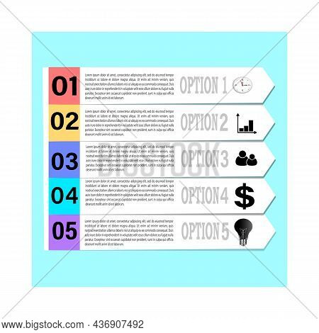 Timeline Infographics Design Vector And Marketing Icons Can Be Used For Workflow Layout, Diagram, An