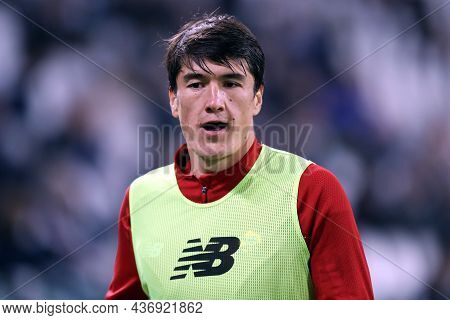 Torino, Italy. 17 October 2021. Eldor Shomurodov Of As Roma  During The Serie A Match Between Juvent