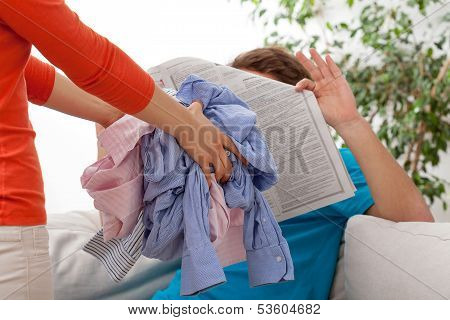 Quarrel Of Household Duties
