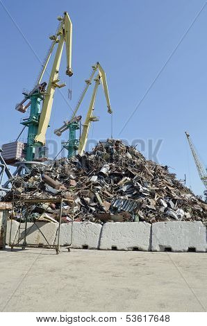 Base Of Reception Of Scrap Metal