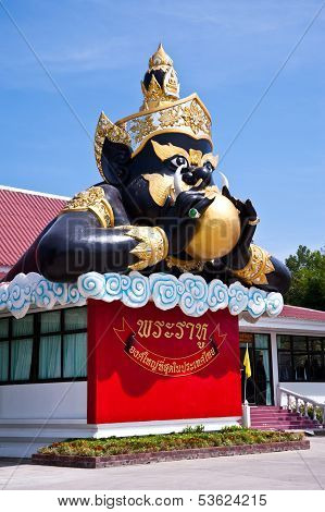 Statue Of Rahu Is The God Of The Indian