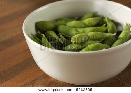 Bir kabın içinde Edamame