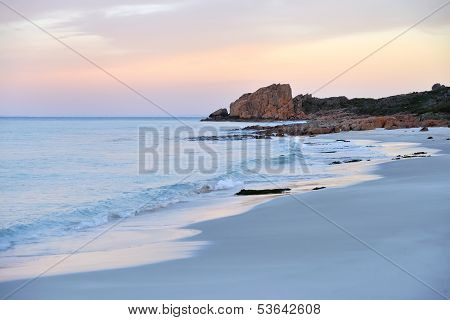 The Beach At Castle Rock