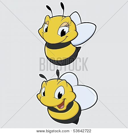 Cartoon Bee