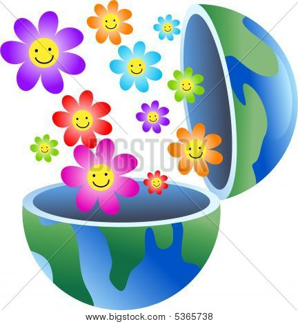 Globo de la flor