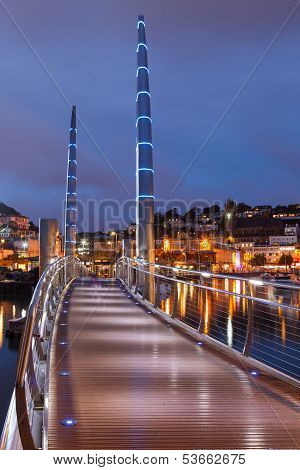 Dusk At Torquay Devon England