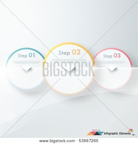 Modern Infographics Options Banner.