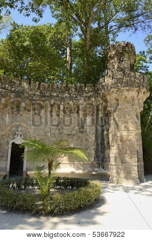 Place In Gardens Of Quinta Da Regaleira