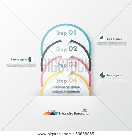 Modern Infographics Options Banner.