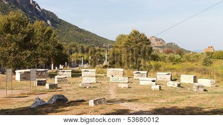 Sarcophagi In Ephesus