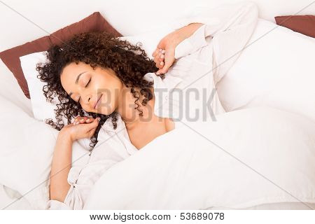 African Woman Slepping